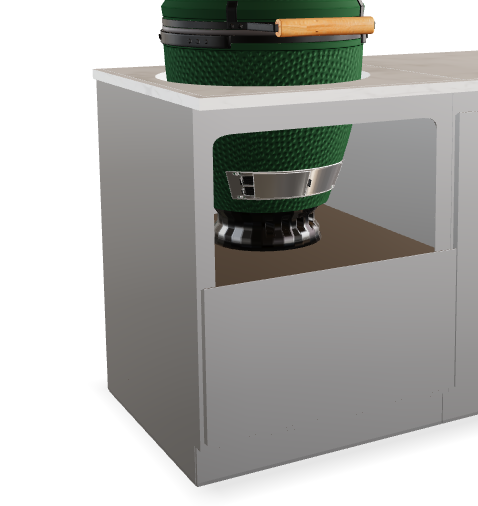 Kamado-Schrank