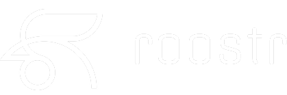 Roostr buitenkeukens Logo White