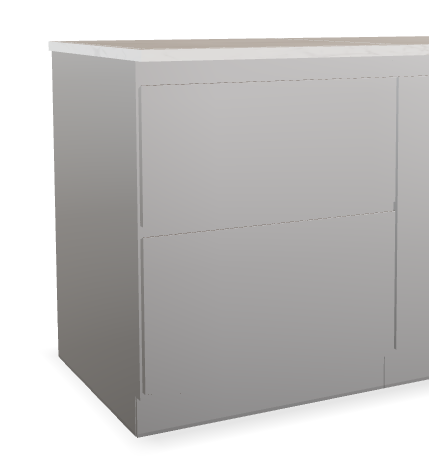 Kast Kamado Midden (Wave)