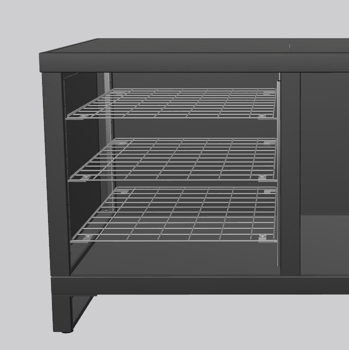 Grid System Stainless Steel Right (B2B)